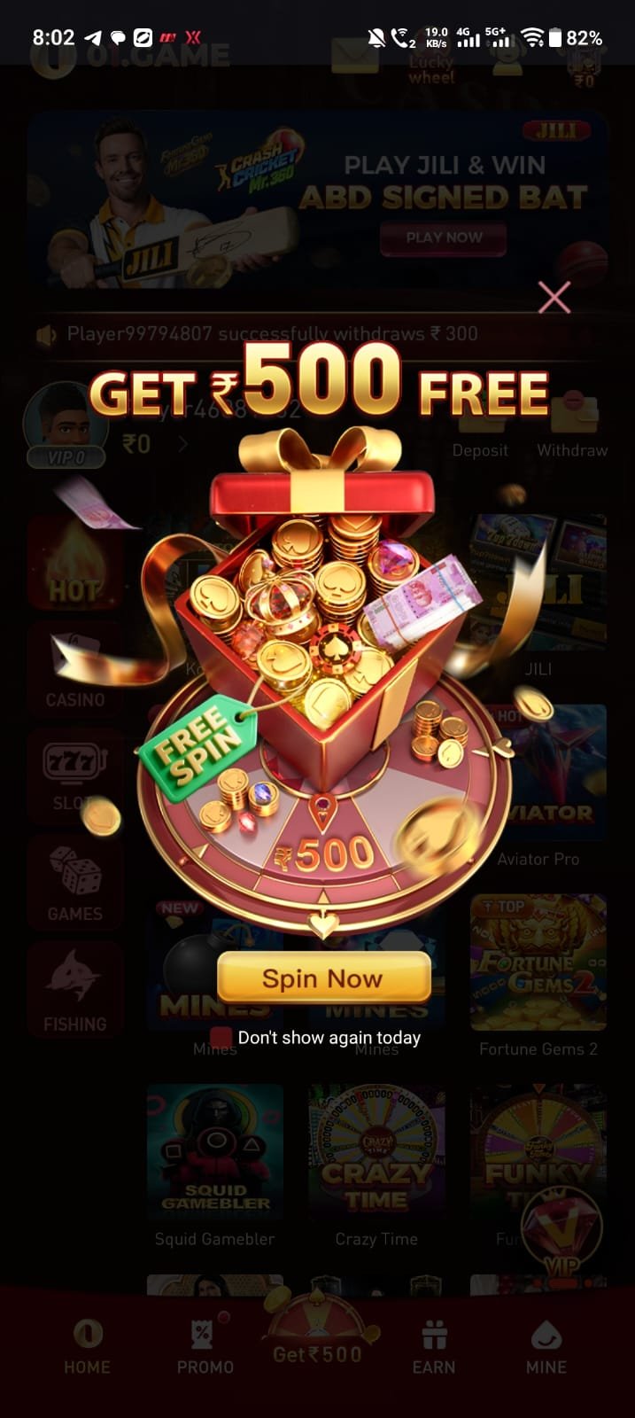 01Game app